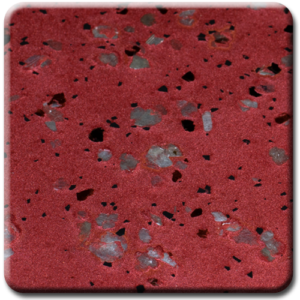 Epoxy flooring Mica Media Liquid Mineral Crimson garage floor coating color chip sample