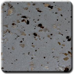 Epoxy flooring Mica Media Liquid Mineral Gray garage floor coating color chip sample